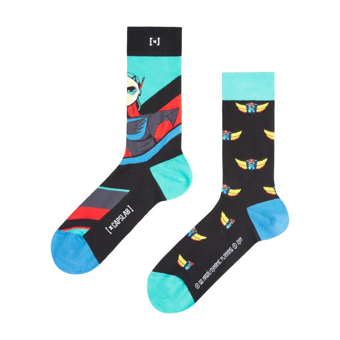 capslab chaussettes Goldorak