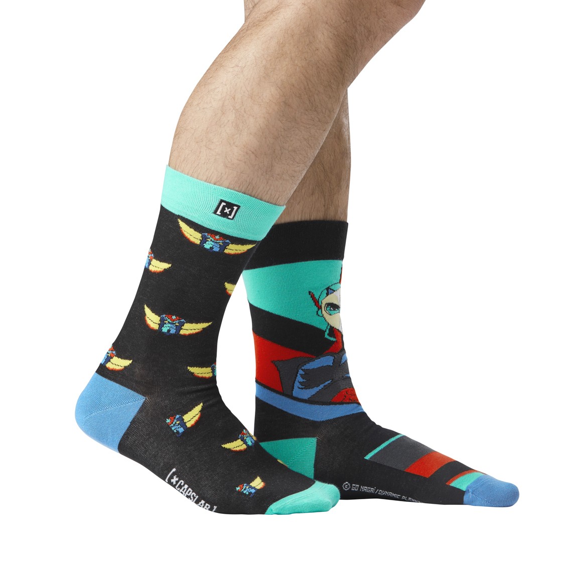 capslab chaussettes Goldorak