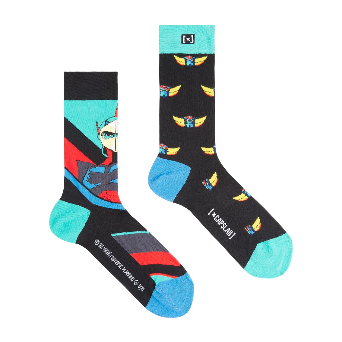 capslab chaussettes Goldorak